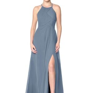 Azazie Ginger Allure - Dusty Blue